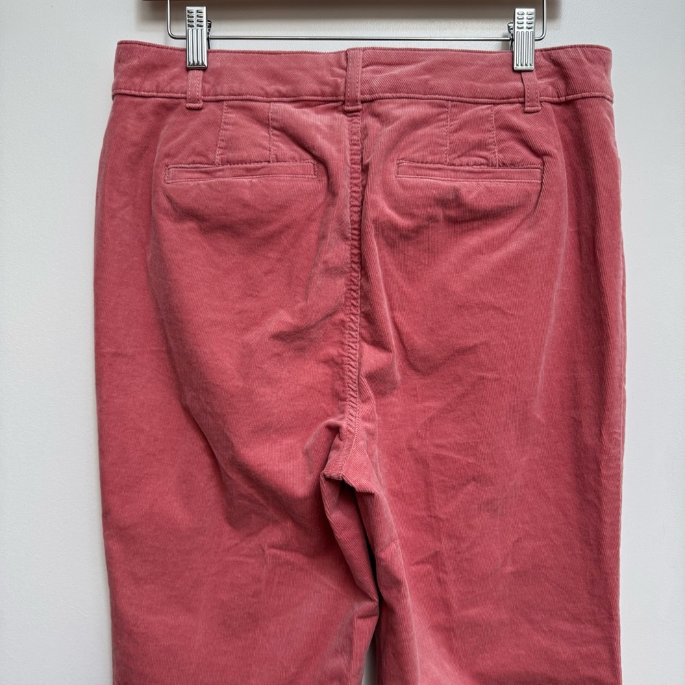 Talbots Stretch Corduroy High Rise Flare Leg Pants Size 10 - Picture 7 of 11